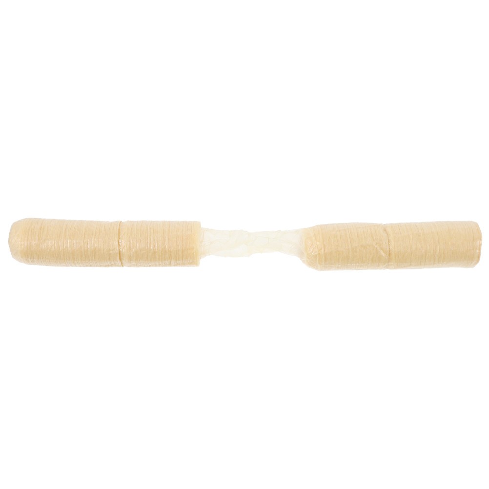 1 Set Elastic Collagen Sausage Casings for Kitchen Use Natural Edible Sleeve