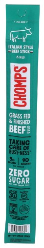 Chomps Beef Sticks Italian Style 1.15 oz (Pack of 24)
