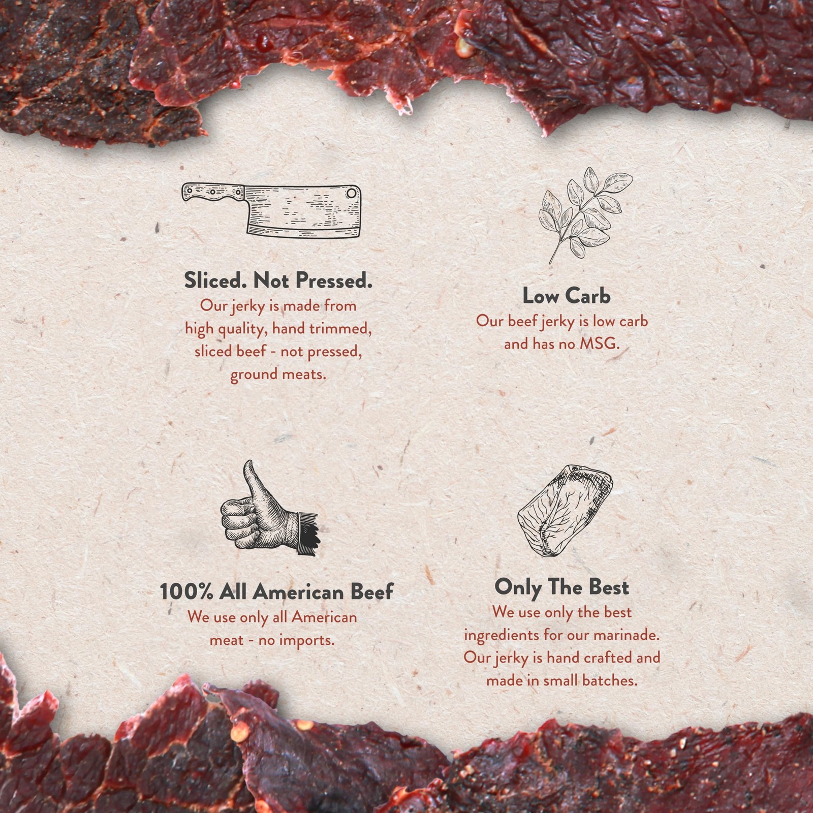 Beef Jerky – Variety, Specialty Gift Bag – Great Gift for Fathers Day, Holida…