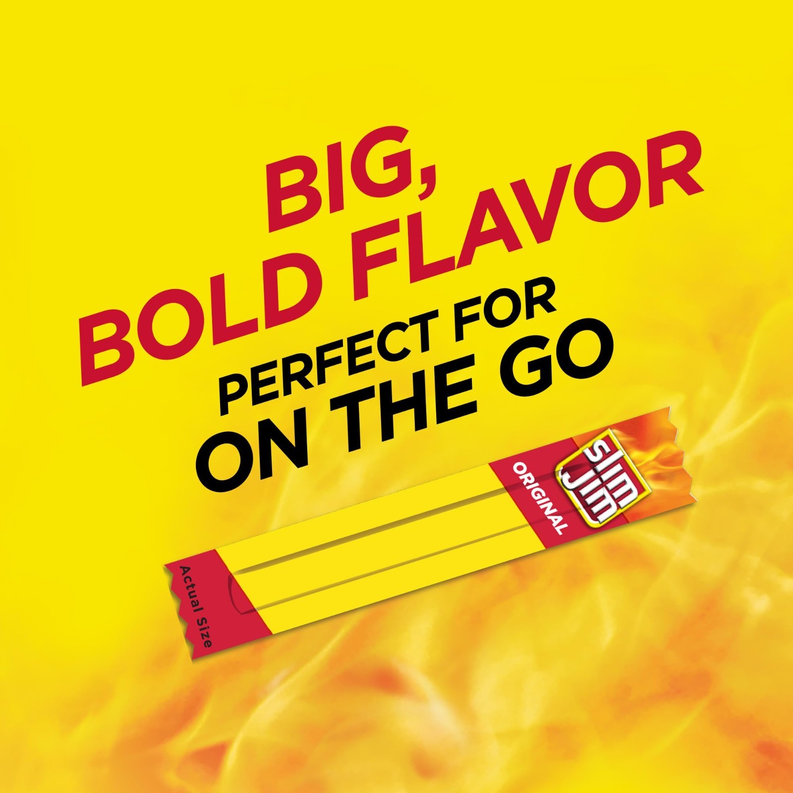 Savory Smoked Jerky Snack Sticks, Original Flavor, 0.28 oz, 100 Count Pack