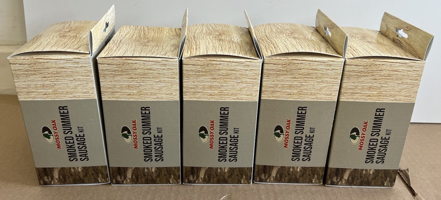 Lot Of 5 BRAND NEW Box Smoked Summer Sausage Seasoning Kit GameKeeper FAST SHIP