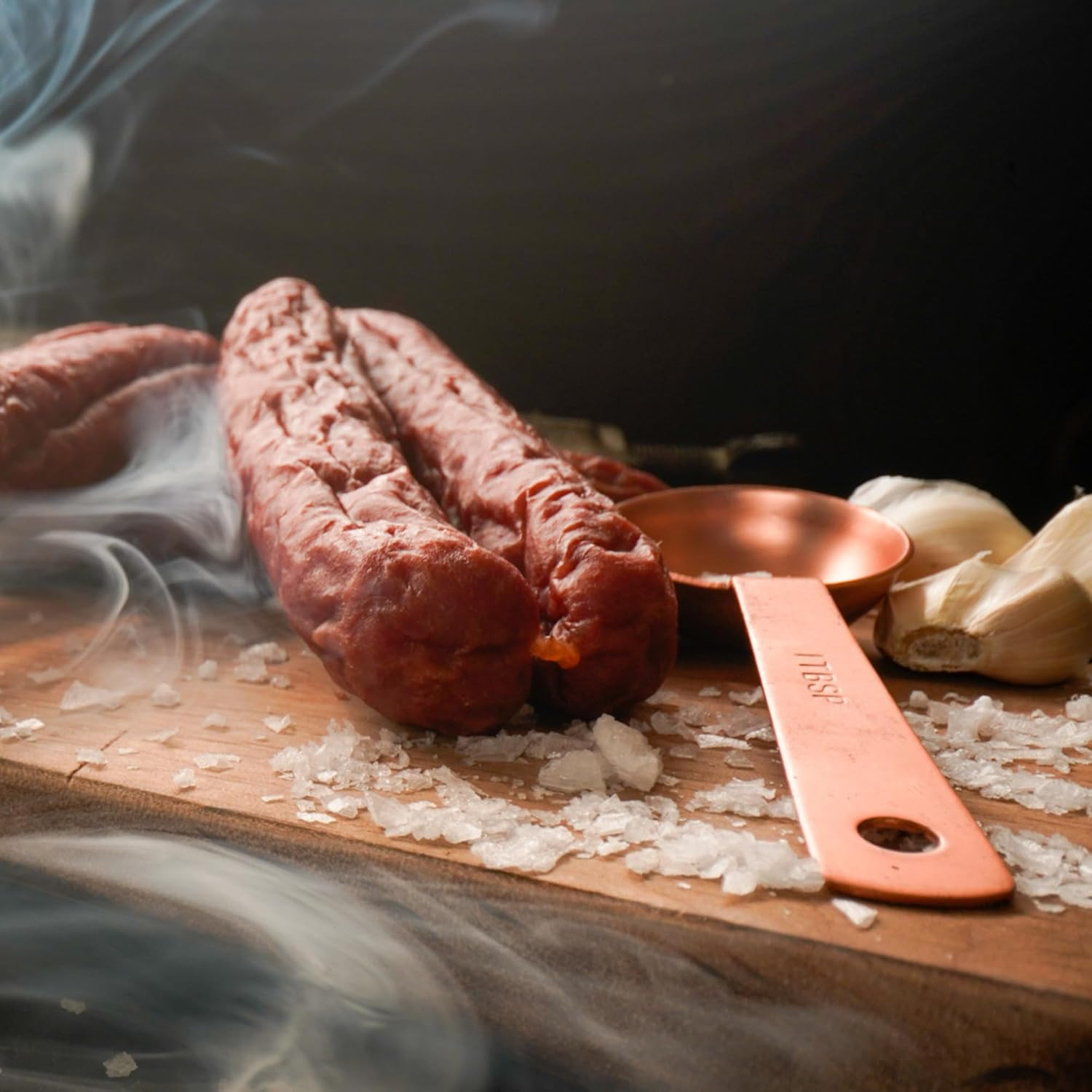 Landjaeger Meat Sticks, Smoked Sausage Protein Snacks, Zero Sugar, Great Source