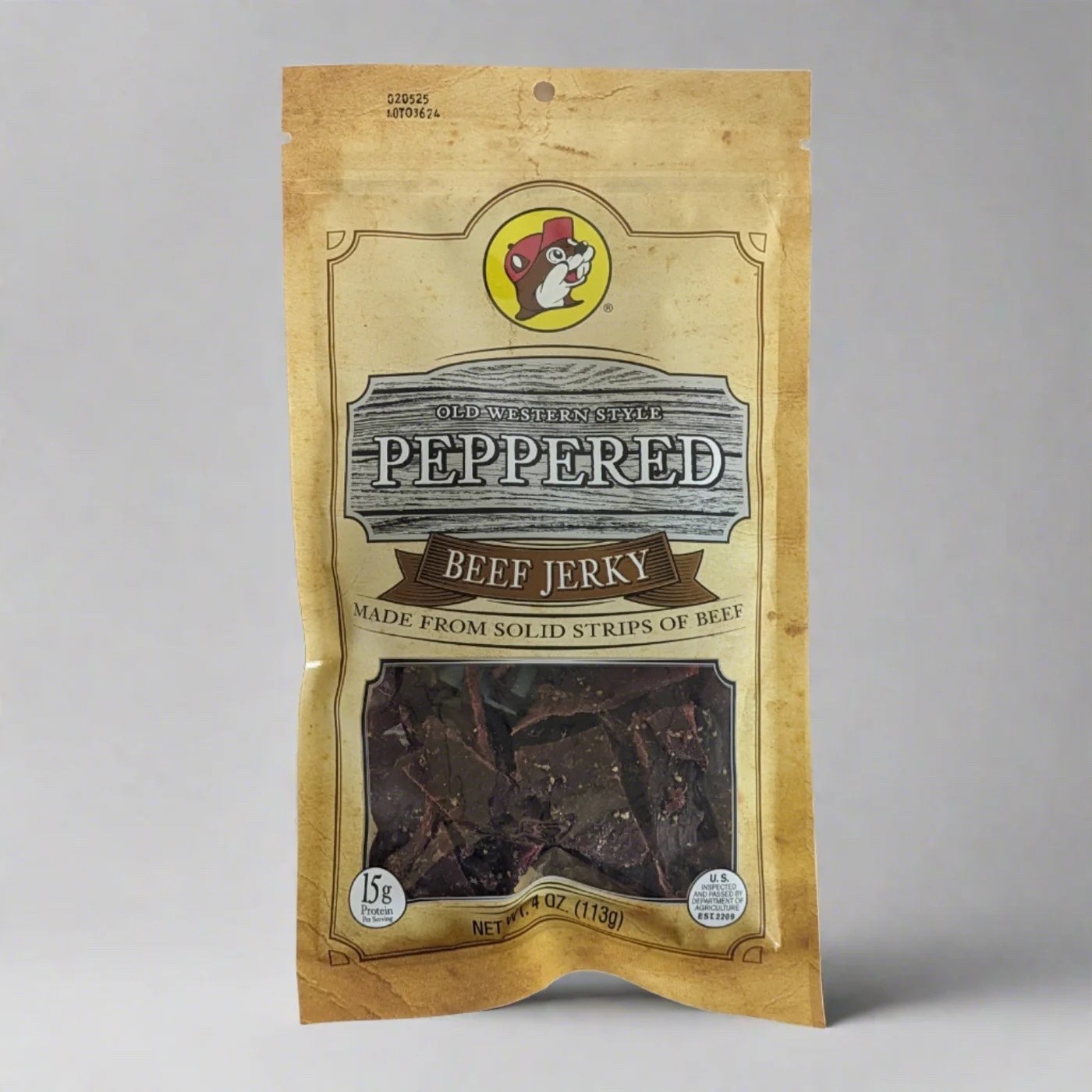 Buc-ee’s Hill Country Beef Jerky (Old Western Peppered)