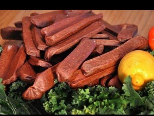 BEEF JERKY AUTHENTIC GERMAN LANDJAGER 6 pairs/12 pieces For $40 !US SELLER!