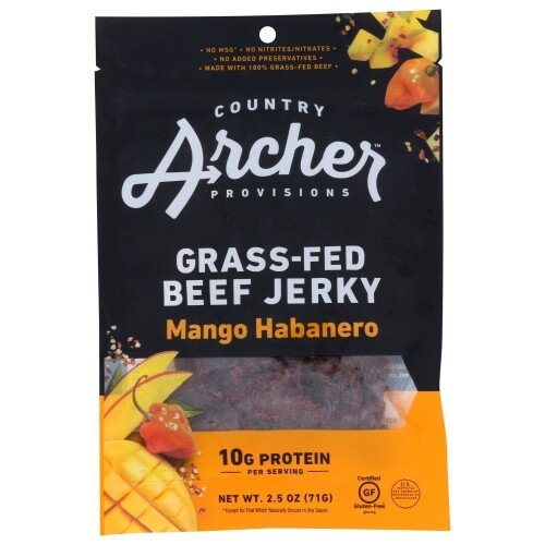 Jerky Beef Mango Habanero 2.5 Oz(Case Of 12)