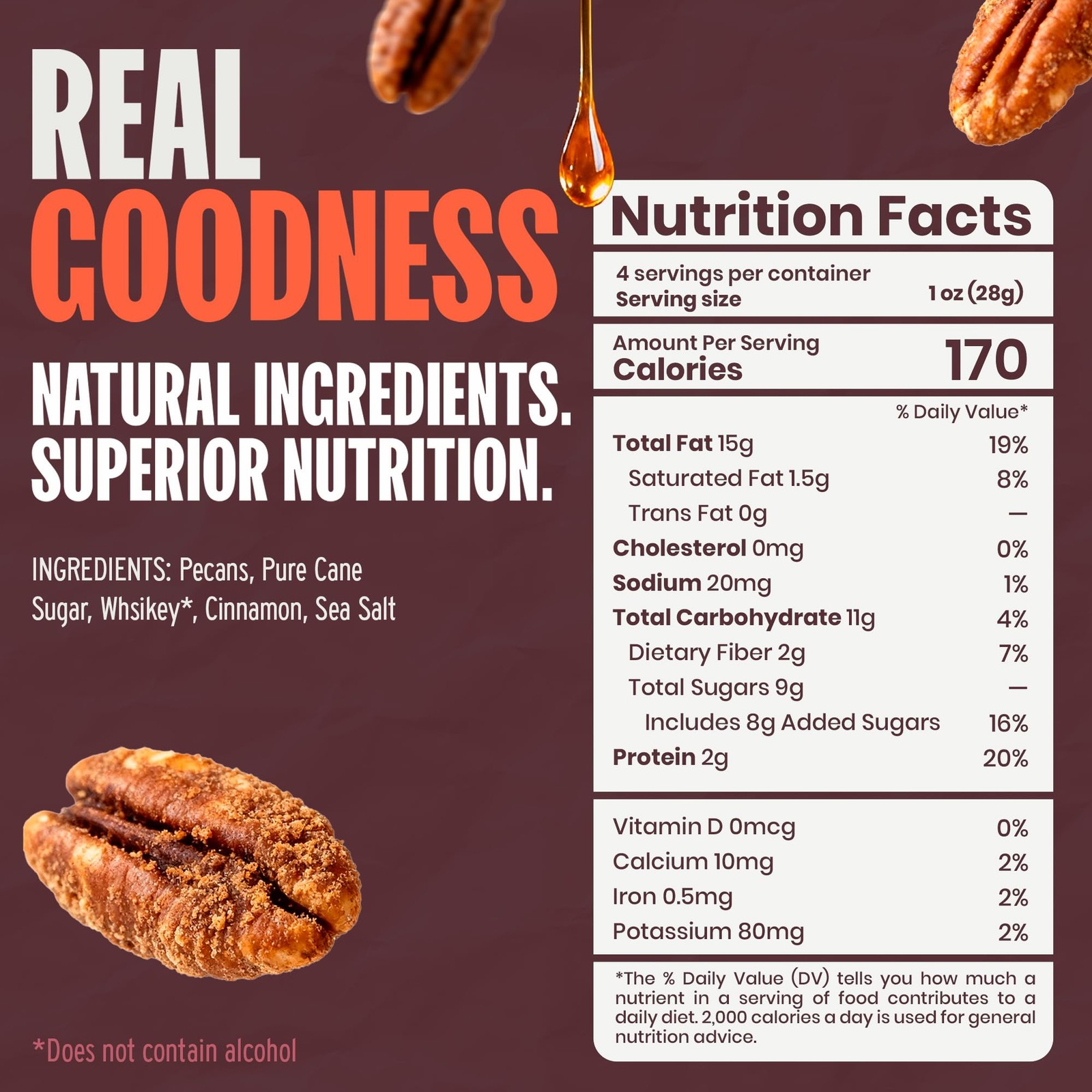 Double Neat Fathers Day Snack Gifts | Bourbon Snack Variety Pack | Gourmet St…